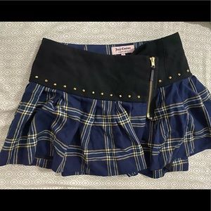 Juicy Couture Plaid Punk Skirt